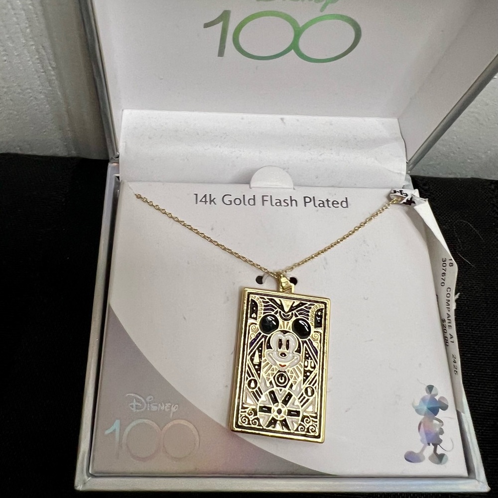 Disney 100 Mickey Mouse Necklace